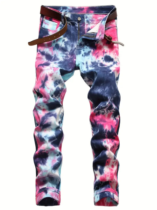 Boys Tie Dye Jeans