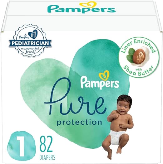 Pampers Pure Protection Size 1 82 Count In Store Only