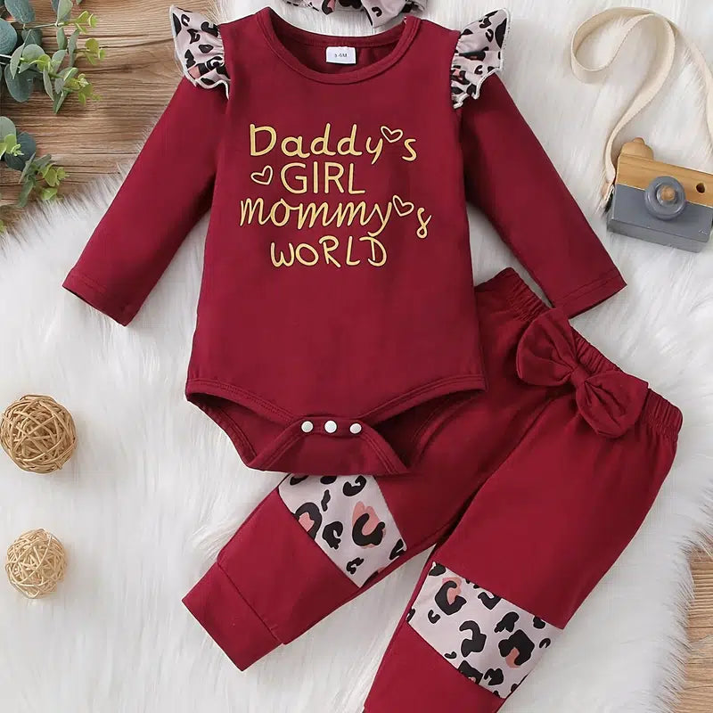 Daddy's Girl Mommy's World 3 PC Set