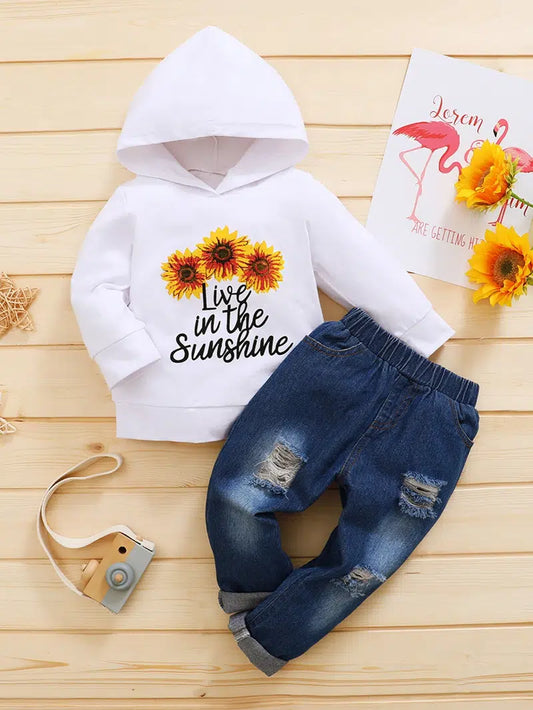 Pullover and Jeans Set